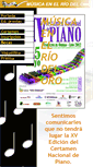 Mobile Screenshot of musicaenelriodeloro.com